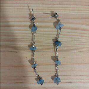 Puravida stone waterfall earrings